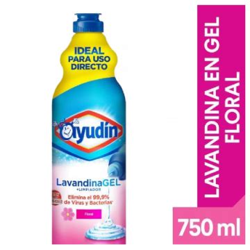 Lavandina En Gel Ayudin Floral Ml