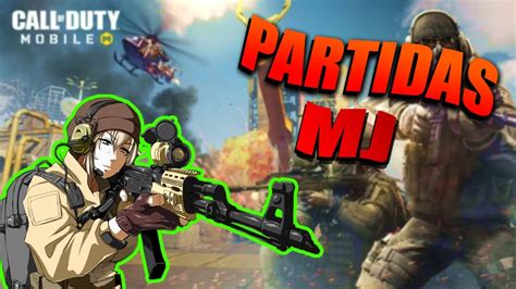 Partidas Mj Call Of Duty Mobile Youtube