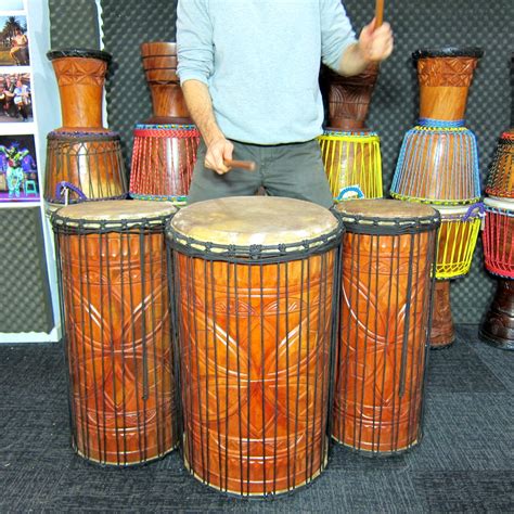 Dun Set For Dance African Bass Drums