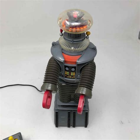 Lost In Space B Robot Toy Island Vintage Remote Control Lights