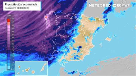 Llegan lluvias a casi toda España en las próximas horas estas son las