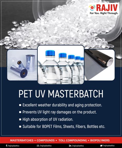 Pet Uv Masterbatch Rajiv Plastics