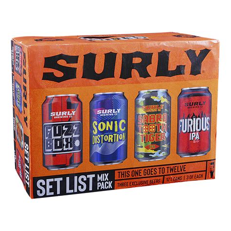 Surly Variety 12pk 12 Oz Cans Applejack