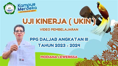 Video Ukin Ppg Dalam Jabatan Angkatan Iii Tahun Youtube