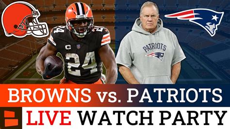 Browns Vs Patriots Live Streaming Scoreboard Free Play By Play