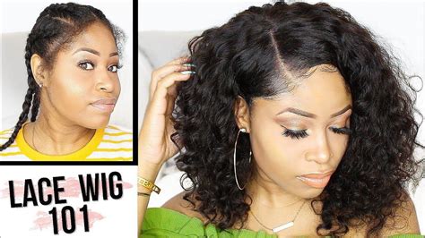 How To Apply Lace Wig For Beginners No Glue No Sew Easy Via Blackhairinfo Lace Wigs Lace