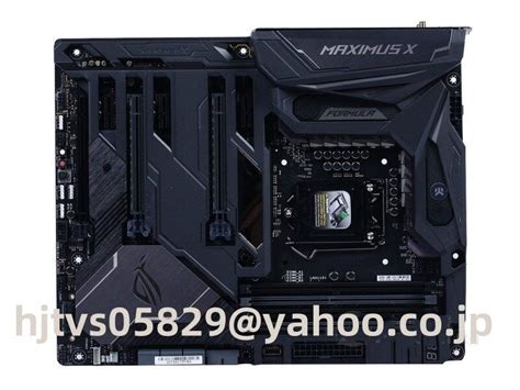 Asus Maximus X Formula Therboard Intel Z Lga Atx Memory Up To