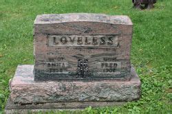 Fred Loveless Unknown 1901 Find A Grave Memorial