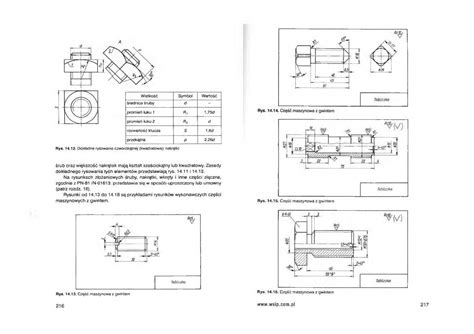 Rysunek Techniczny Dla Mechanik W Tadeusz Lewandowski By Micha