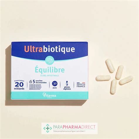 Ultrabiotique Equilibre Flore Intestinale 30 gélules Paraphamadirect