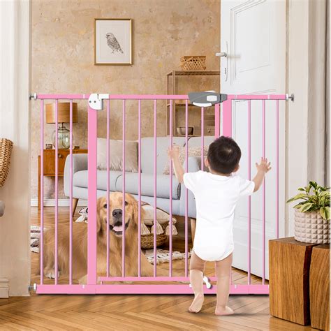 Extra Tall Easy Swing Stairway And Hallway Walk Through Baby Gate