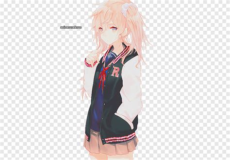 Anime Girl Render Female Anime Character Art Png Pngegg