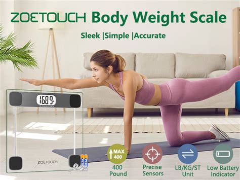 Mua Zoetouch Scale For Body Weight Digital Bathroom Weighing Bath Scale