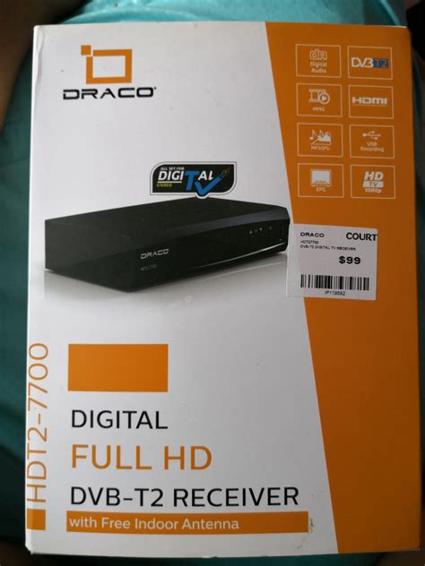 Draco Dvb T Receiver Tv Home Appliances Tv Entertainment Media