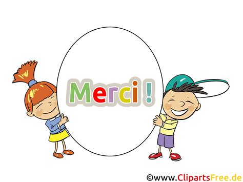 Clipart Gratuit Merci