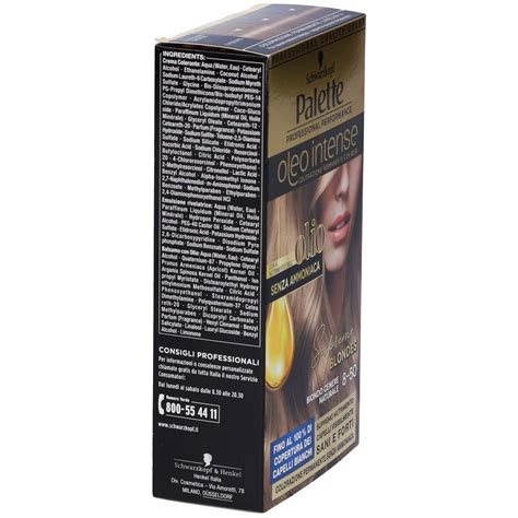 Schwarzkopf Palette Oleo Intense Tinta Capelli G Redcare