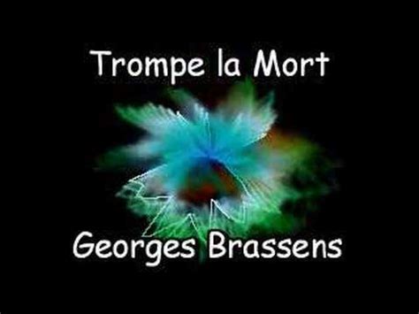 Trompe La Mort Georges Brassens Cover YouTube