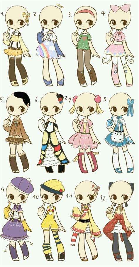 Popular 20 Chibi Clothes