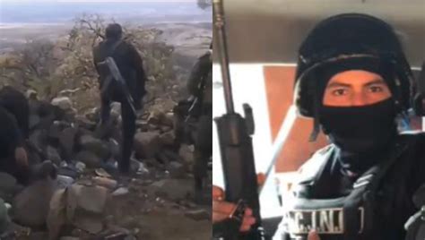 Video Sicarios Del Cjng Y El Cártel De Sinaloa Se Preparan Para Fuerte