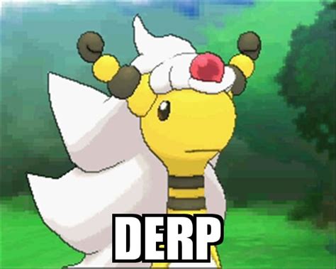 Mega Ampharos Mega Derp By Thathinchtownfan On Deviantart