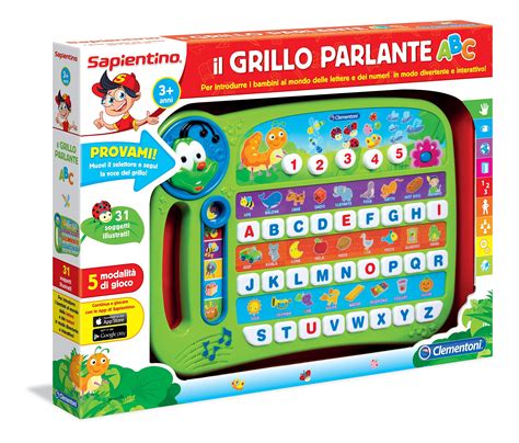 Clementoni 13264 Sapientino Alfabetiere Grillo Abc Gioco