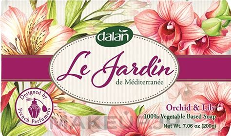 Dalan Le Jardin Orchid Lily Soap Perfumed Toilet Soap Dalan Le