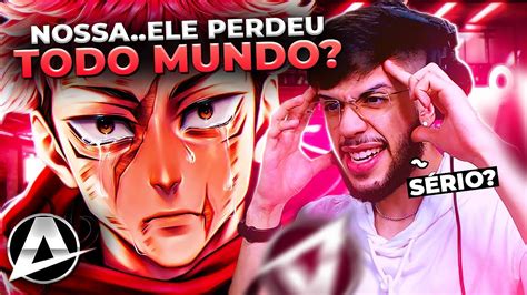 REACT Desabafo Itadori Yuji Desconstrução do Herói Feat Gabriza e