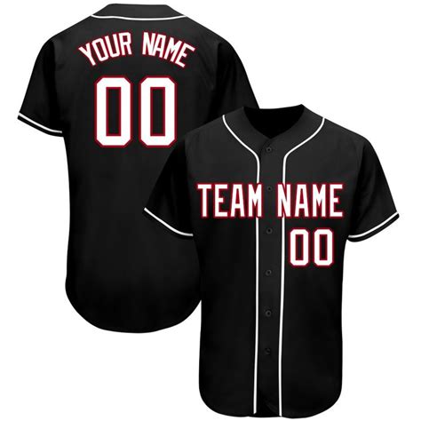 Custom Baseball Jersey Personalized Mesh Pinstripe Button Down Shirts