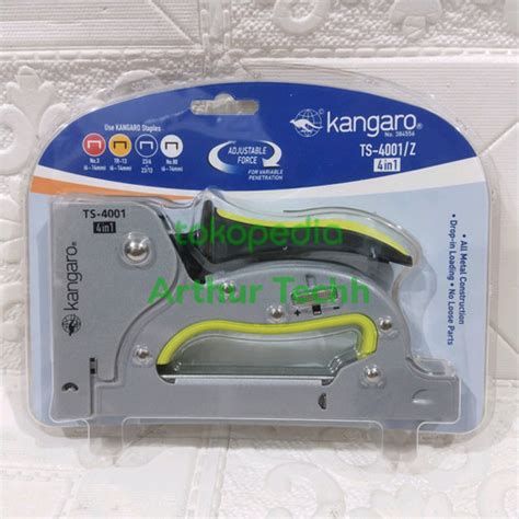 Jual Gun Tacker 4in1 Alat Staples Tembak Stapler Kangaro TS 4001