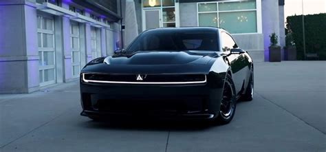 Dodge Charger Daytona SRT EV Concept Running Footage | Dodge Charger ...