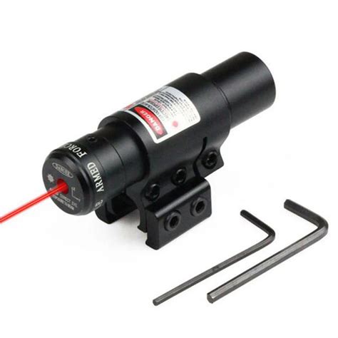 Tactical Red Dot Laser Sight For Hunting Pistol And Mm Or Mm Rail