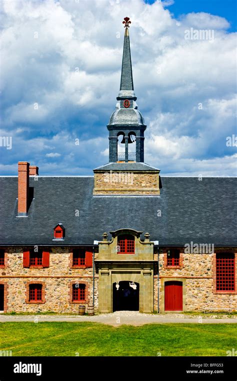 Fortress Of Louisbourg National Historic Park Stock Photo Alamy