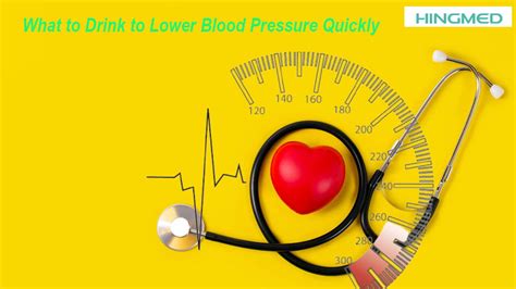 What To Drink To Lower Blood Pressure Quickly Hingmed