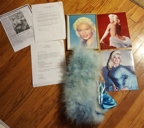 Jayne Mansfield Personally Owned Stole Shrug With Documentation