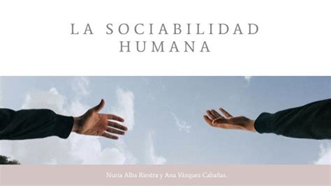 PresentaciÓn Sociabilidad