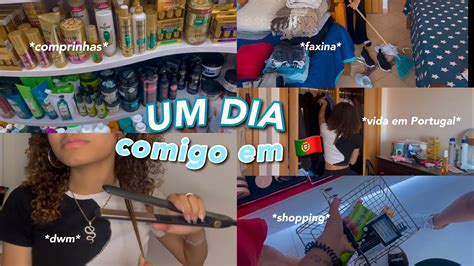 Vida Em Portugal Vlog Organizando Meu Quarto Shopping