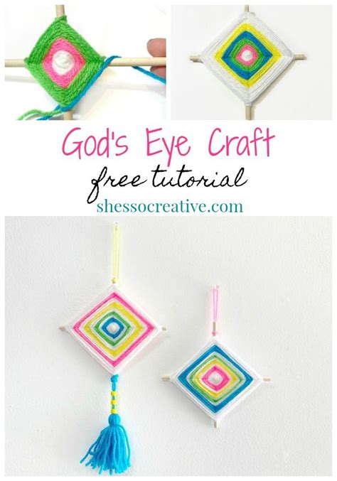 How To Make God S Eyes Ojo De Dios Artofit