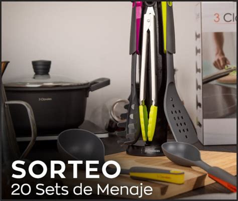 3 Claveles Sortea 20 Sets De Menaje Nylon Regalos Y Muestras Gratis