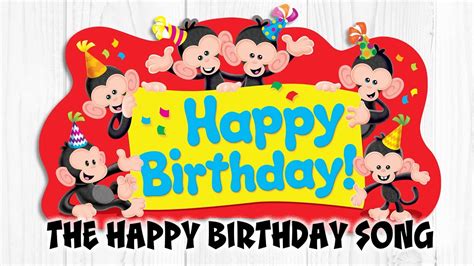 The Happy Birthday Sing Along Song Youtube