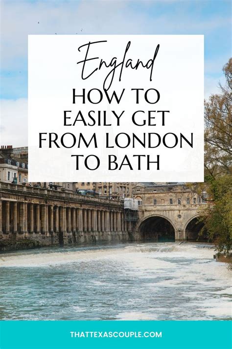 How To Easily Get From London To Bath In 2024 London England Travel England Travel England