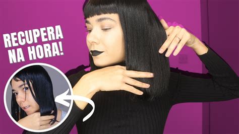 Reconstru O Queratina Em Cabelo Henezado Veja Como Ficou Youtube