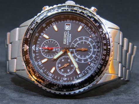 Seiko NO RESERVE PRICE Flightmaster Pilot Chronograph Catawiki