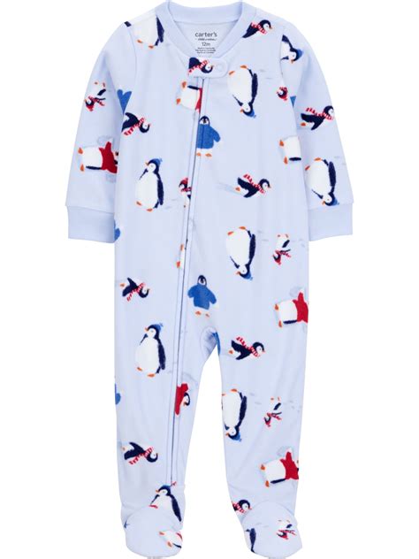 Carter's Child of Mine Baby and Toddler Pajama, One-Piece, Sizes 12M-5T