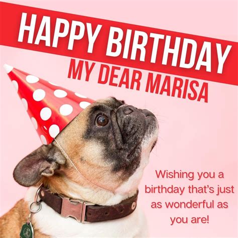 Original Happy Birthday Cards For Marisa