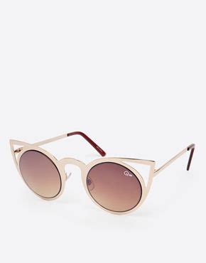 Quay Invador Cat Eye Sunglasses At Asos Cat Eye Sunglasses