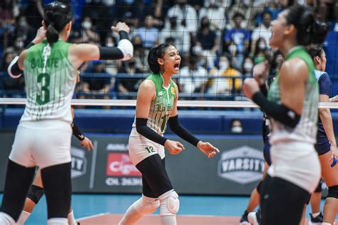 UAAP Angel Canino Lauds Fellow Rookie Trisha Tubu Inquirer Sports