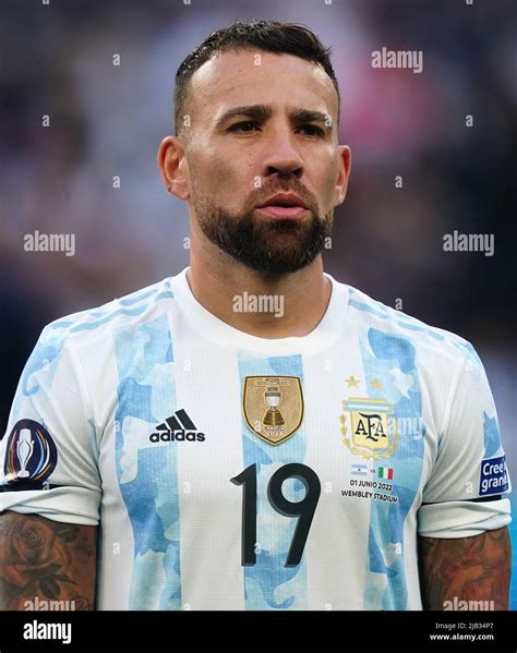 Argentina S Nicolas Otamendi During The Finalissima Match At