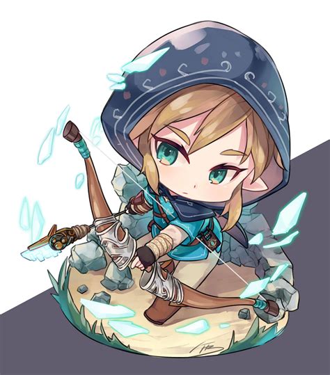 Chibi Link From Breath Of The Wild Drawn By Niyaman