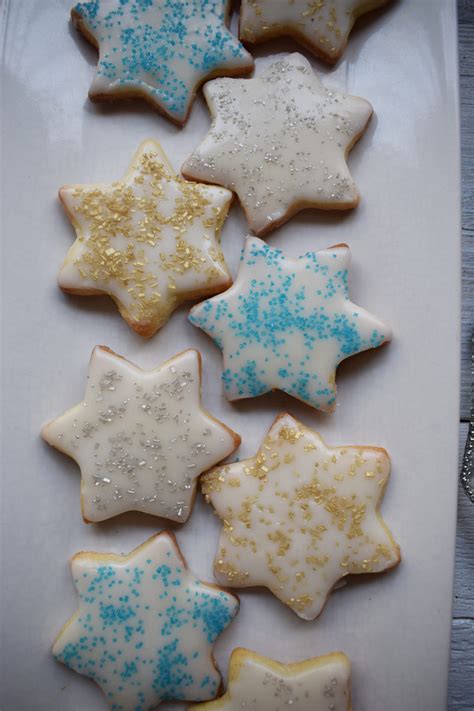 Christmas Star Cookies Julias Cuisine