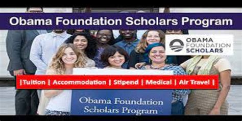 Obama Foundation Scholars Program 2023 Deadline 19 January 2023